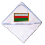 Baby Hooded Towel Bulgaria Embroidery Kids Bath Robe Cotton - Cute Rascals