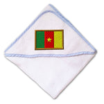 Baby Hooded Towel Cameroon Embroidery Kids Bath Robe Cotton - Cute Rascals