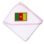 Baby Hooded Towel Cameroon Embroidery Kids Bath Robe Cotton - Cute Rascals