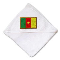 Baby Hooded Towel Cameroon Embroidery Kids Bath Robe Cotton - Cute Rascals