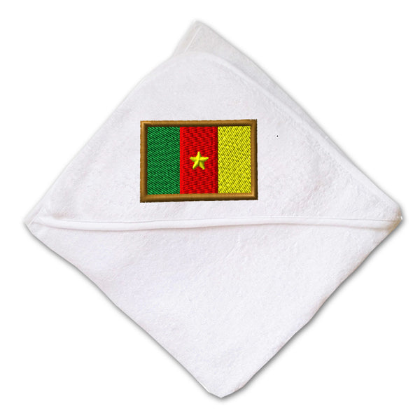 Baby Hooded Towel Cameroon Embroidery Kids Bath Robe Cotton - Cute Rascals