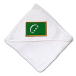 Baby Hooded Towel Comoros Embroidery Kids Bath Robe Cotton - Cute Rascals