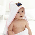 Baby Hooded Towel Cook Island Embroidery Kids Bath Robe Cotton