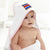 Baby Hooded Towel Costa Rica Embroidery Kids Bath Robe Cotton - Cute Rascals