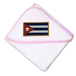 Baby Hooded Towel Cuba Embroidery Kids Bath Robe Cotton - Cute Rascals
