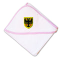 Baby Hooded Towel Deutschland Embroidery Kids Bath Robe Cotton