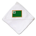 Baby Hooded Towel Esperanto Embroidery Kids Bath Robe Cotton
