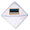 Baby Hooded Towel Estonia Embroidery Kids Bath Robe Cotton
