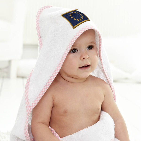 Baby Hooded Towel European Union Embroidery Kids Bath Robe Cotton - Cute Rascals