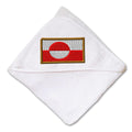 Baby Hooded Towel Greenland Embroidery Kids Bath Robe Cotton