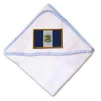 Baby Hooded Towel Guatemala Embroidery Kids Bath Robe Cotton - Cute Rascals