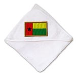 Baby Hooded Towel Guinea Bissau Embroidery Kids Bath Robe Cotton - Cute Rascals