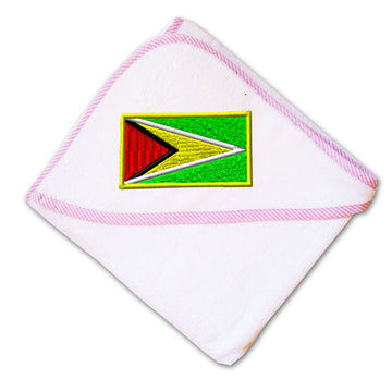 Baby Hooded Towel Guyana Embroidery Kids Bath Robe Cotton