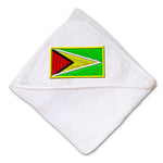 Baby Hooded Towel Guyana Embroidery Kids Bath Robe Cotton - Cute Rascals