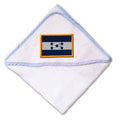 Baby Hooded Towel Honduras Embroidery Kids Bath Robe Cotton