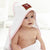Baby Hooded Towel Isle of Man Embroidery Kids Bath Robe Cotton - Cute Rascals