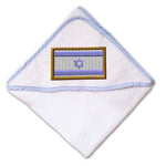 Baby Hooded Towel Israel Embroidery Kids Bath Robe Cotton - Cute Rascals