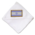 Baby Hooded Towel Israel Embroidery Kids Bath Robe Cotton