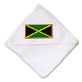 Baby Hooded Towel Jamaica Embroidery Kids Bath Robe Cotton