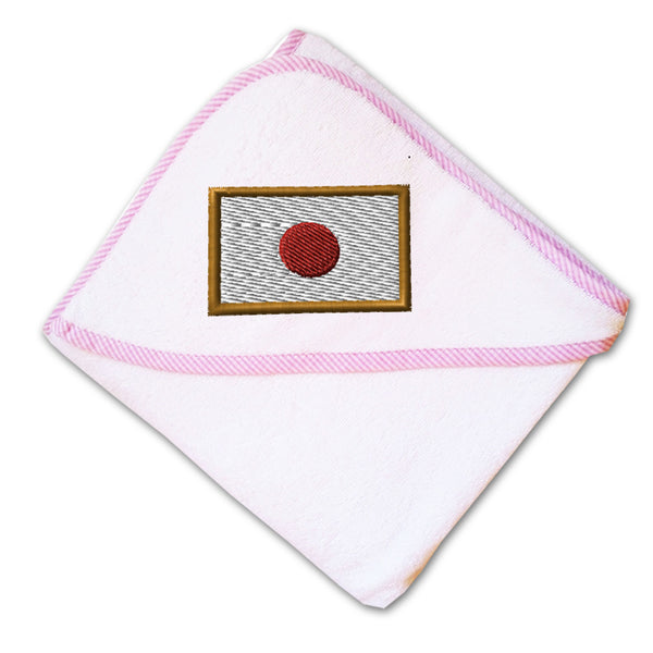 Baby Hooded Towel Japan Embroidery Kids Bath Robe Cotton - Cute Rascals