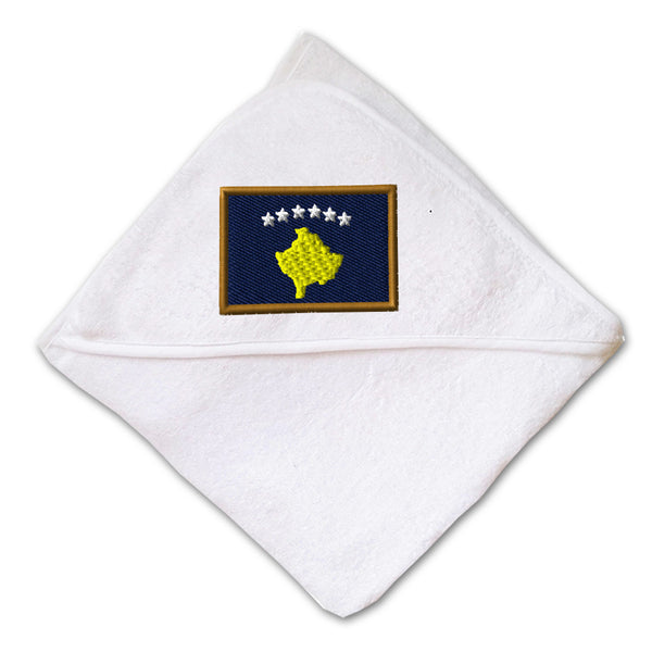 Baby Hooded Towel Kosovo Embroidery Kids Bath Robe Cotton - Cute Rascals