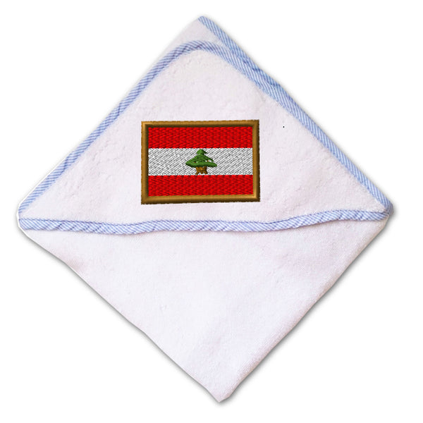 Baby Hooded Towel Lebanon Embroidery Kids Bath Robe Cotton - Cute Rascals