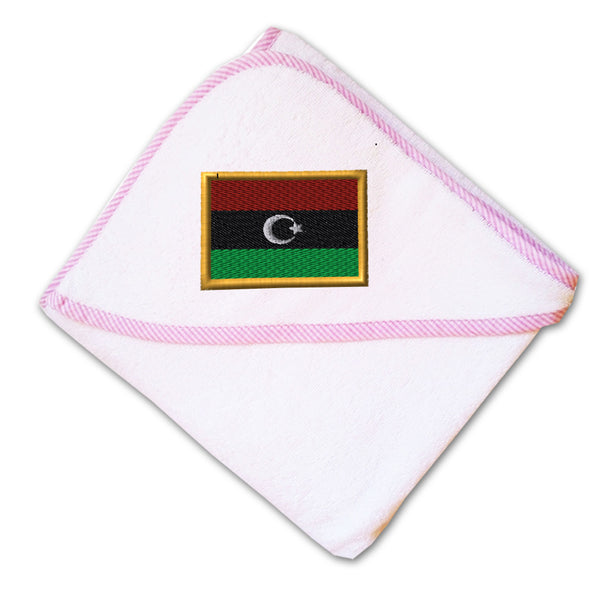 Baby Hooded Towel Libya Embroidery Kids Bath Robe Cotton - Cute Rascals