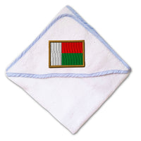 Baby Hooded Towel Madagascar Embroidery Kids Bath Robe Cotton - Cute Rascals