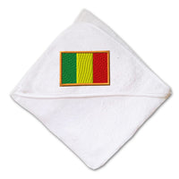 Baby Hooded Towel Mali Embroidery Kids Bath Robe Cotton - Cute Rascals