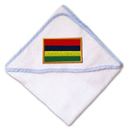Baby Hooded Towel Mauritius Embroidery Kids Bath Robe Cotton - Cute Rascals
