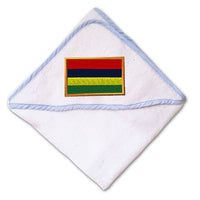 Baby Hooded Towel Mauritius Embroidery Kids Bath Robe Cotton - Cute Rascals