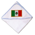 Baby Hooded Towel Mexico Embroidery Kids Bath Robe Cotton - Cute Rascals