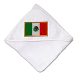 Baby Hooded Towel Mexico Embroidery Kids Bath Robe Cotton - Cute Rascals