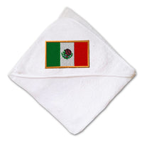 Baby Hooded Towel Mexico Embroidery Kids Bath Robe Cotton - Cute Rascals