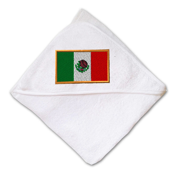 Baby Hooded Towel Mexico Embroidery Kids Bath Robe Cotton - Cute Rascals