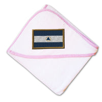 Baby Hooded Towel Nicaragua Embroidery Kids Bath Robe Cotton - Cute Rascals