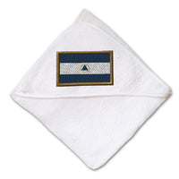 Baby Hooded Towel Nicaragua Embroidery Kids Bath Robe Cotton - Cute Rascals
