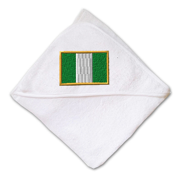 Baby Hooded Towel Nigeria Embroidery Kids Bath Robe Cotton - Cute Rascals