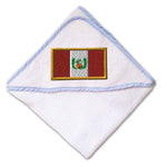 Baby Hooded Towel Peru Embroidery Kids Bath Robe Cotton - Cute Rascals