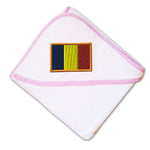 Baby Hooded Towel Romania Embroidery Kids Bath Robe Cotton - Cute Rascals