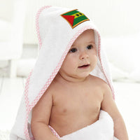 Baby Hooded Towel Sao Tome Embroidery Kids Bath Robe Cotton - Cute Rascals