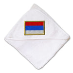 Baby Hooded Towel Serbia Embroidery Kids Bath Robe Cotton - Cute Rascals