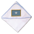 Baby Hooded Towel Somali Embroidery Kids Bath Robe Cotton
