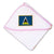 Baby Hooded Towel St Lucia Embroidery Kids Bath Robe Cotton - Cute Rascals