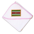 Baby Hooded Towel Suriname Embroidery Kids Bath Robe Cotton
