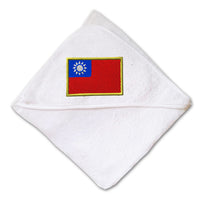 Baby Hooded Towel Taiwan Embroidery Kids Bath Robe Cotton - Cute Rascals