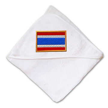Baby Hooded Towel Thailand Embroidery Kids Bath Robe Cotton