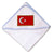 Baby Hooded Towel Turkey Embroidery Kids Bath Robe Cotton - Cute Rascals