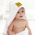 Baby Hooded Towel Vietnam Flag Embroidery Kids Bath Robe Cotton - Cute Rascals