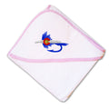 Baby Hooded Towel Colorado Flag Fishing Fly Embroidery Kids Bath Robe Cotton